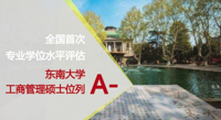 東南大學2019年MBA招生簡章