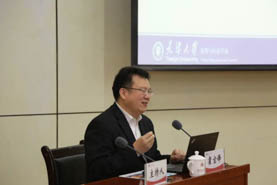 天津大學經管學部主任霍寶鋒一行赴青海民族大學開展合作交流