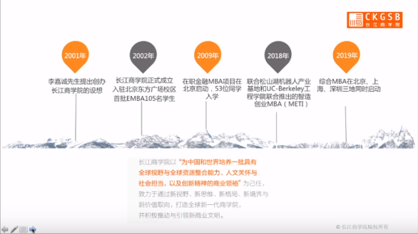 歡迎報考長江商學院MBA|關注2021華長江MBA項目動態