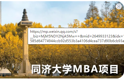 【正韶華，恰少年 | 新生風采】同濟2021級MBA學員黃麗：從項目經理到產品經理，向復合型人才養成之路進發