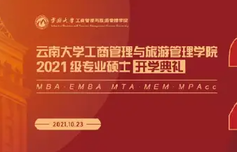 緣聚云大，筑夢起航——云南大學工商管理與旅游管理學院2021級專業碩士開學典禮圓滿舉行