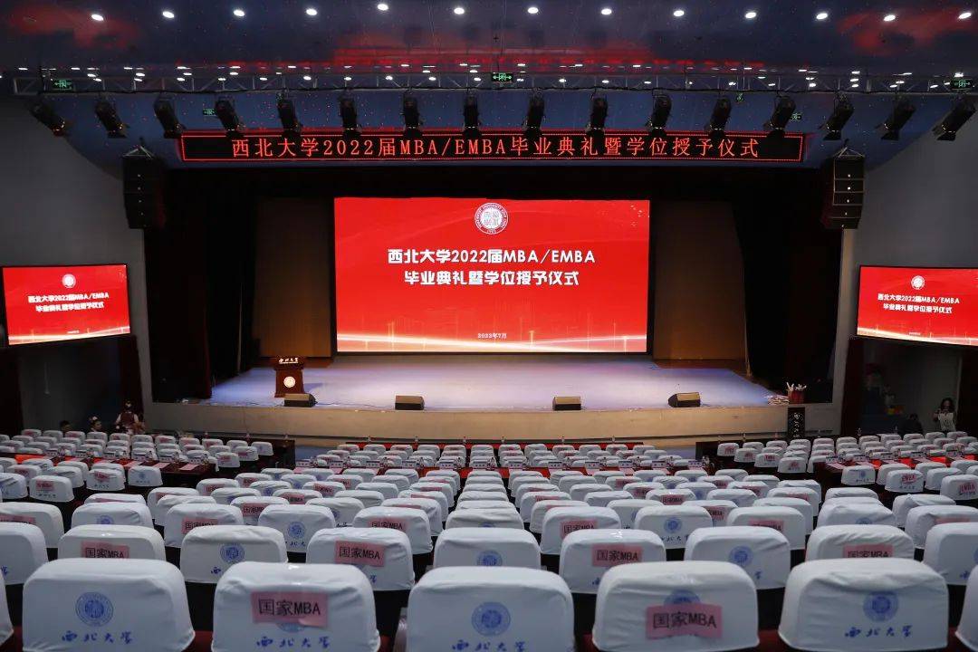 西北大學2022屆MBA/EMBA畢業典禮暨學位授予儀式隆重舉行