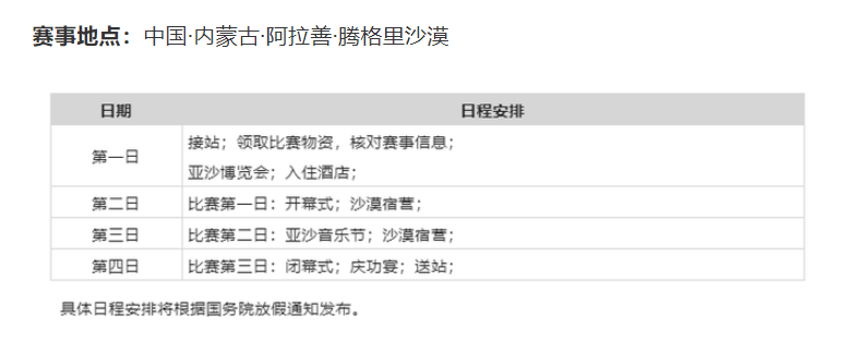 比亞迪杯第十一屆亞太地區(qū)商學(xué)院沙漠挑戰(zhàn)賽賽事方案（2023）